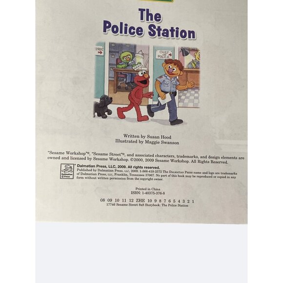 Sesame Street books The Police Station and 123 Sesame Street - Picture 3 of 14